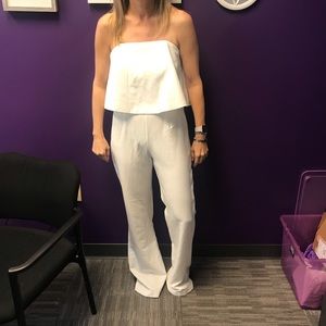White Jumpsuit- Socialite